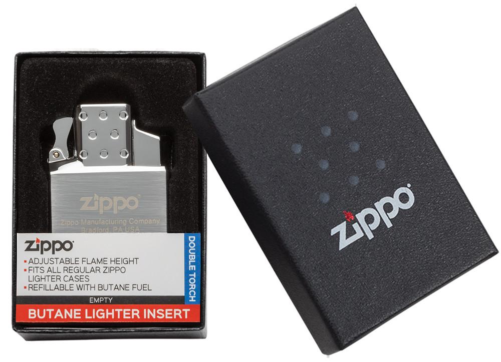 65827 ZIPPO INSERTO TORCIA A GAS - FIAMMA DOPPIA