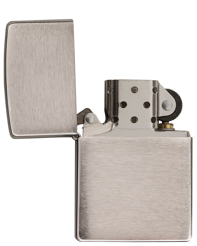 200 ACCENDINO ZIPPO CROMO SATINATO