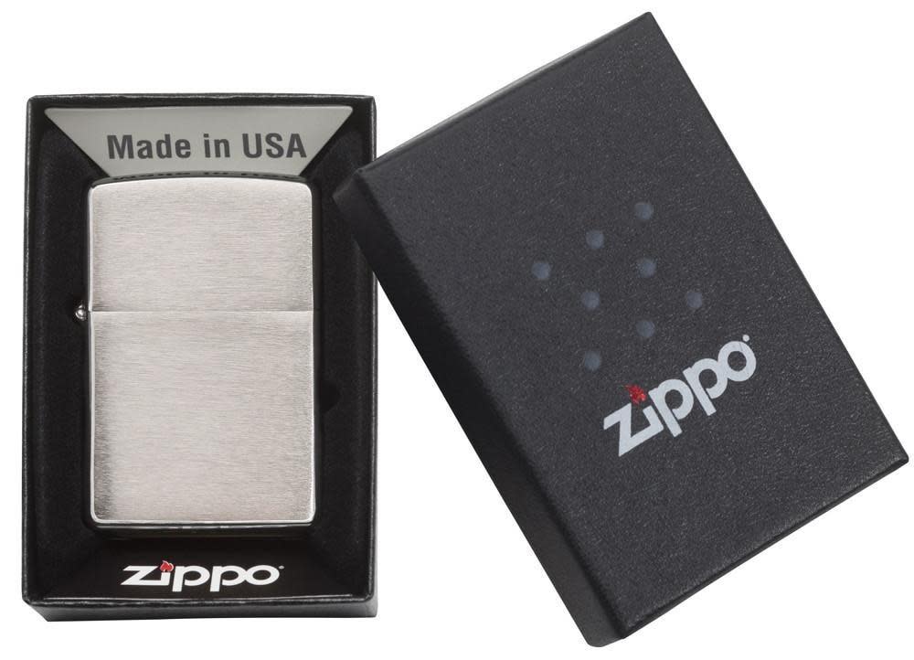 200 ACCENDINO ZIPPO CROMO SATINATO