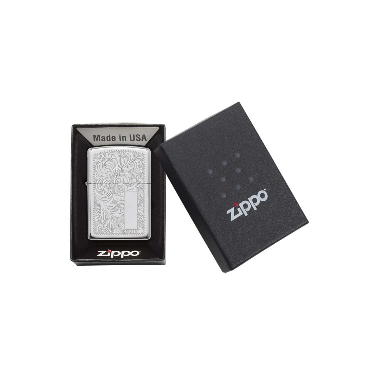 352 ACCENDINO ZIPPO VENEZIANO CROMO