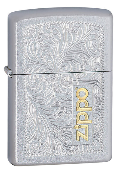 Accendino Zippo 352-TT Veneziano Two Tone con design floreale bicolore