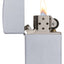 205 ACCENDINO ZIPPO CROMO OPACO