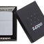 205 ACCENDINO ZIPPO CROMO OPACO