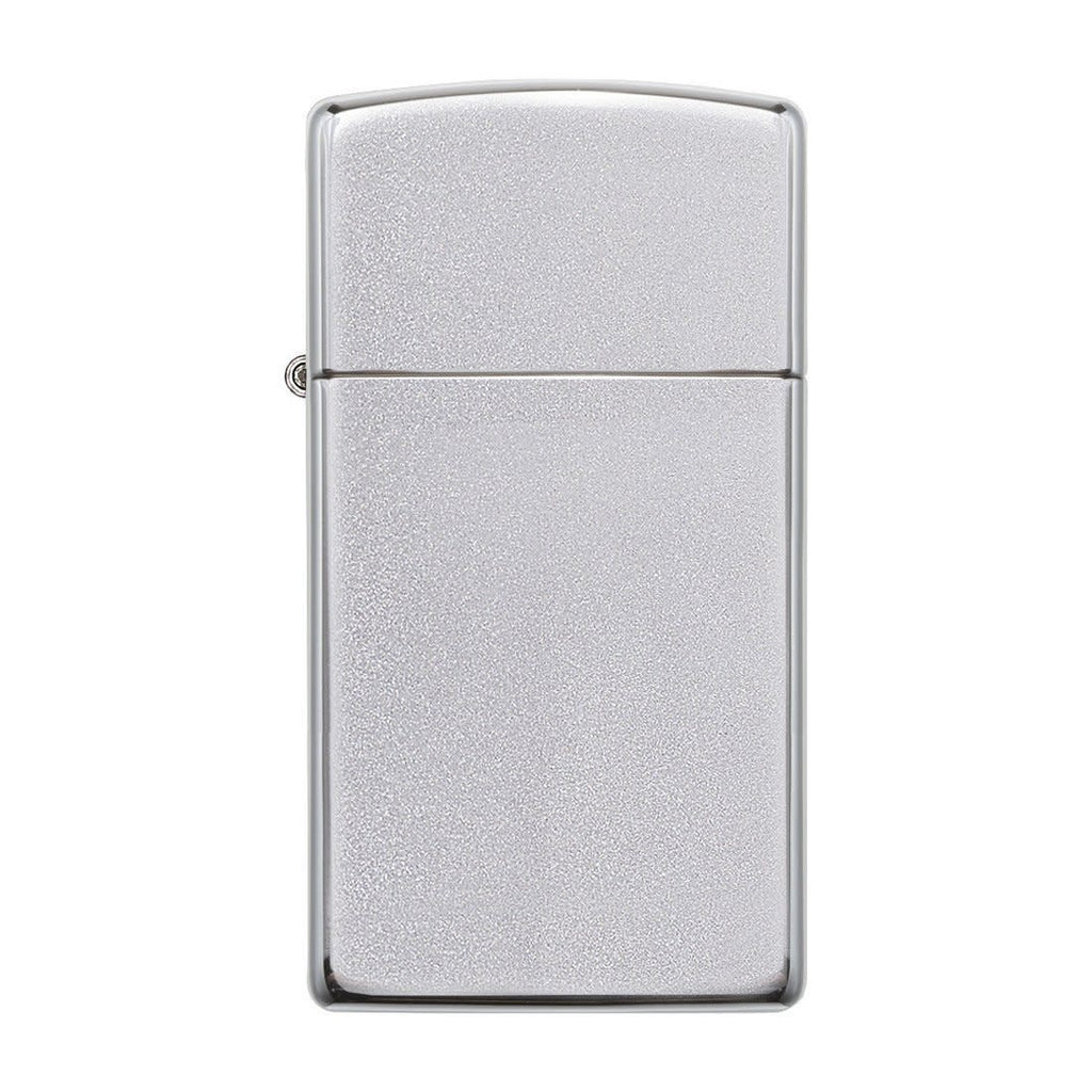 1605 ACCENDINO ZIPPO CROMO OPACO SLIM