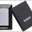 1605 ACCENDINO ZIPPO CROMO OPACO SLIM