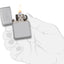 250 ACCENDINO ZIPPO CROMO LUCIDO