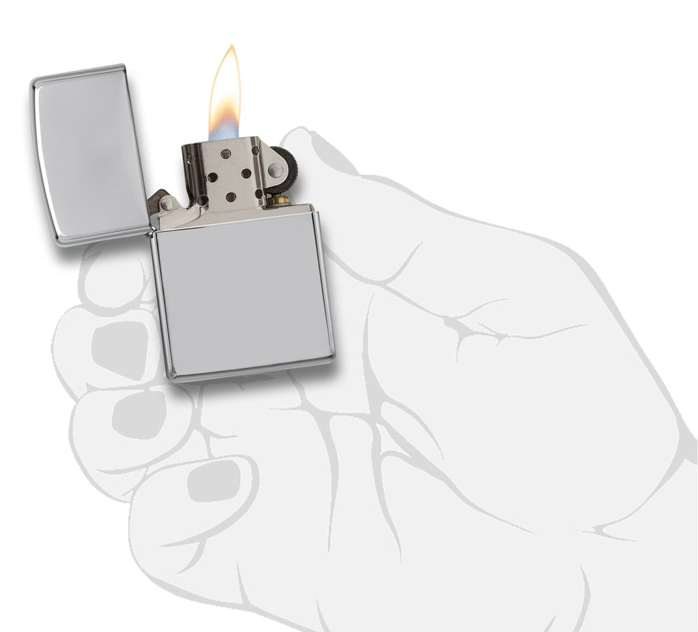250 ACCENDINO ZIPPO CROMO LUCIDO