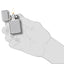 1610 ACCENDINO ZIPPO CROMO LUCIDO SLIM