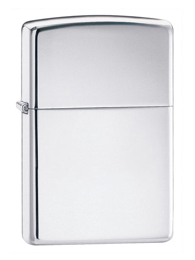 Accendino Zippo 250 High Polish Chrome in finitura cromo lucido