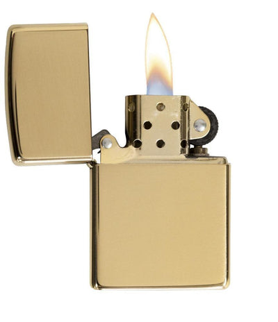 254B ACCENDINO ZIPPO BRASS LUCIDO