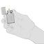 1652 ACCENDINO ZIPPO VENEZIANO CROMO SLIM