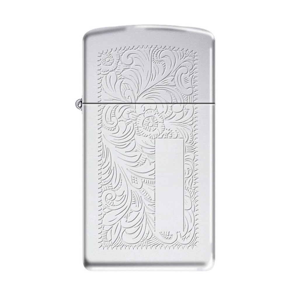 1652 ACCENDINO ZIPPO VENEZIANO CROMO SLIM