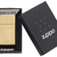 1652B ACCENDINO ZIPPO VENEZIANO BRASS SLIM