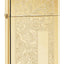 Accendino Zippo 1652B Veneziano Brass Slim in ottone con design veneziano
