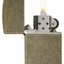 201FB ACCENDINO ZIPPO ANTICO BRASS