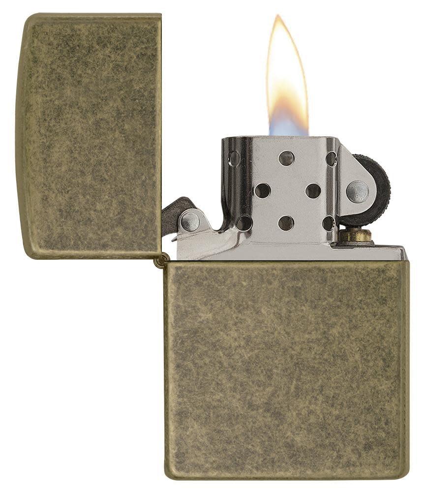 201FB ACCENDINO ZIPPO ANTICO BRASS