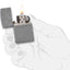 121FB ACCENDINO ZIPPO ANTICO SILVER
