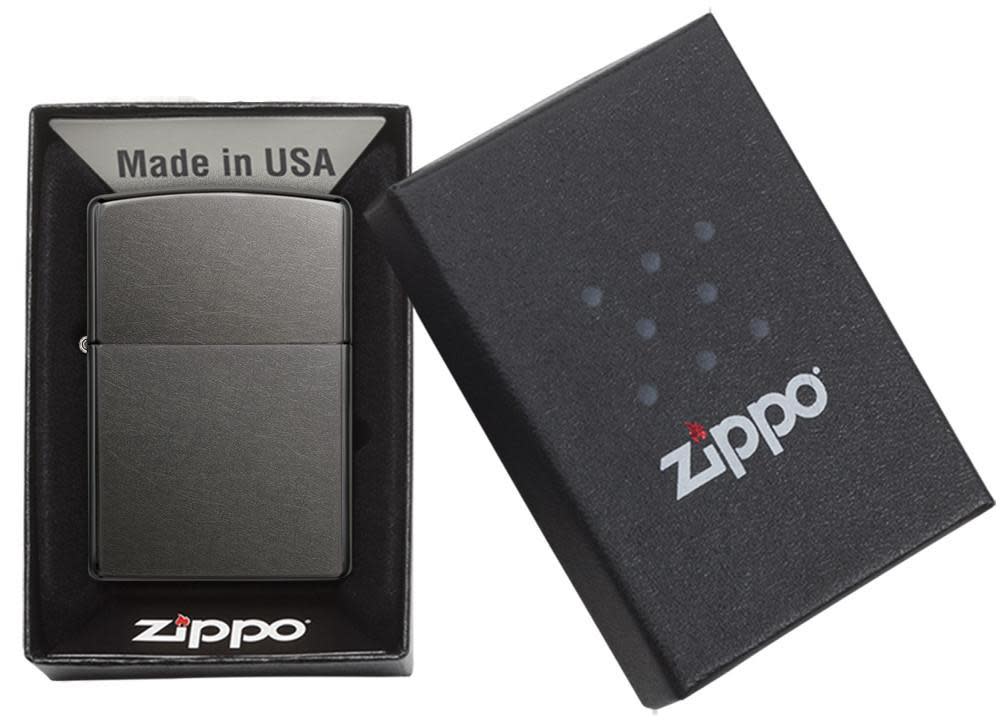 28378 ACCENDINO ZIPPO CLASSIC GRAY DUSK MATTE