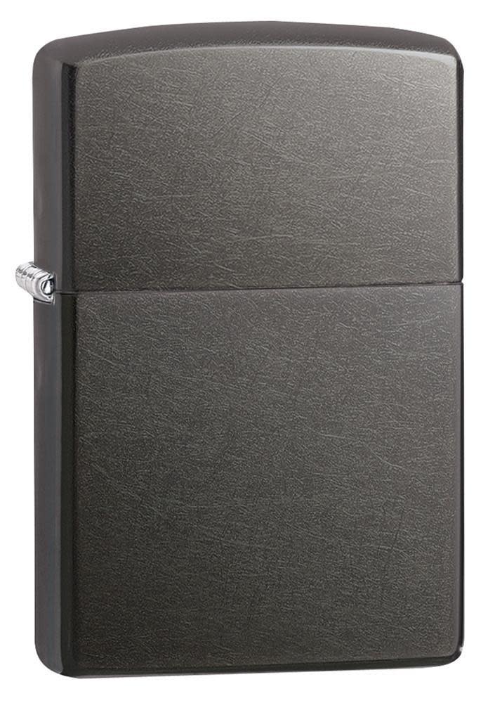 Accendino Zippo 28378 Classic Gray Dusk Matte in finitura grigio opaco