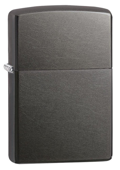 Accendino Zippo 28378 Classic Gray Dusk Matte in finitura grigio opaco