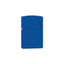 Accendino Zippo 229ZL Blue Matte con logo in finitura blu opaca