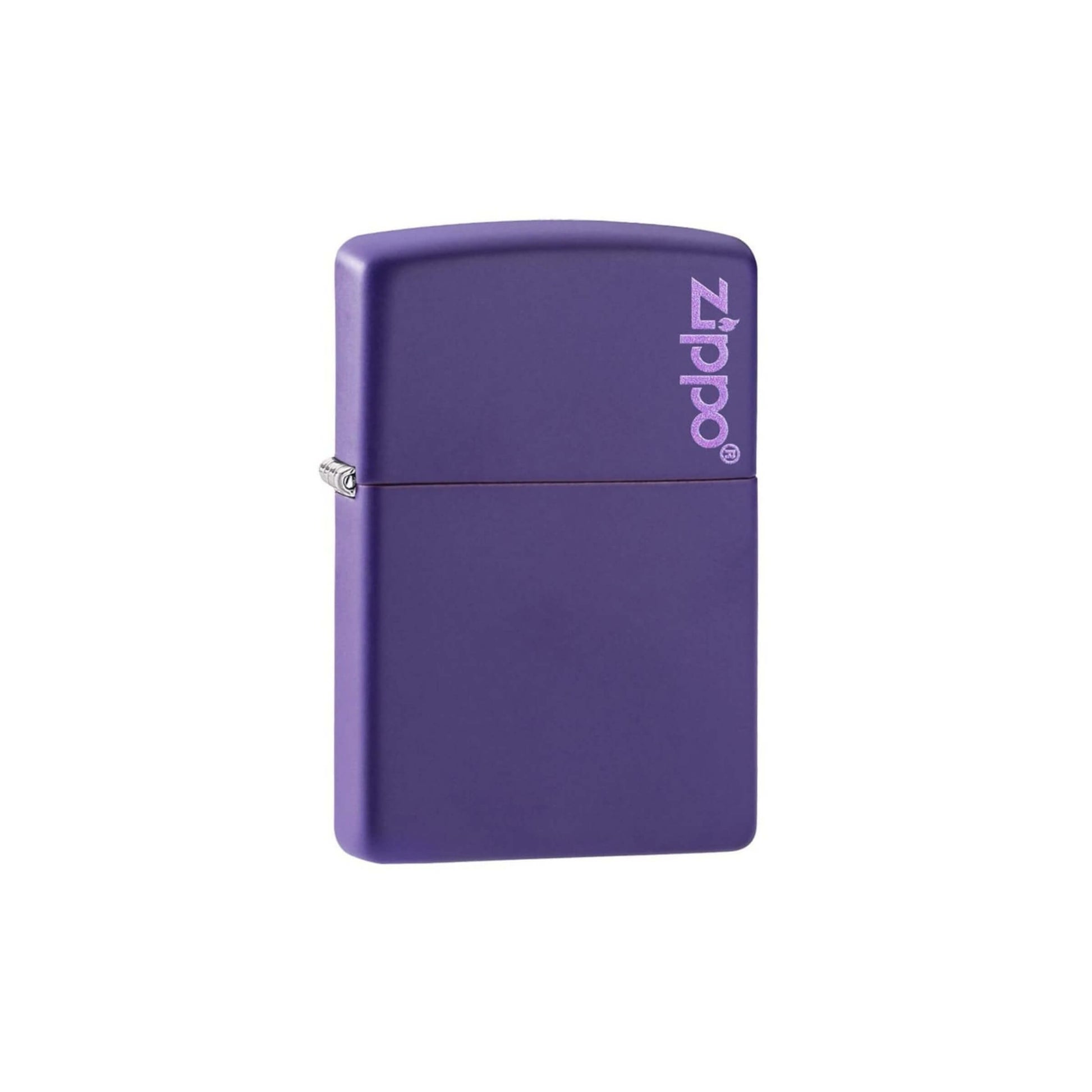 Accendino Zippo 237ZL Viola Matte con logo in finitura viola opaca