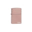Accendino Zippo 49190ZL High Polish Rose Gold con logo in finitura oro rosa