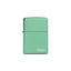 28129ZL ACCENDINO ZIPPO HIGH POLISH GREEN LOGO ZIPPO