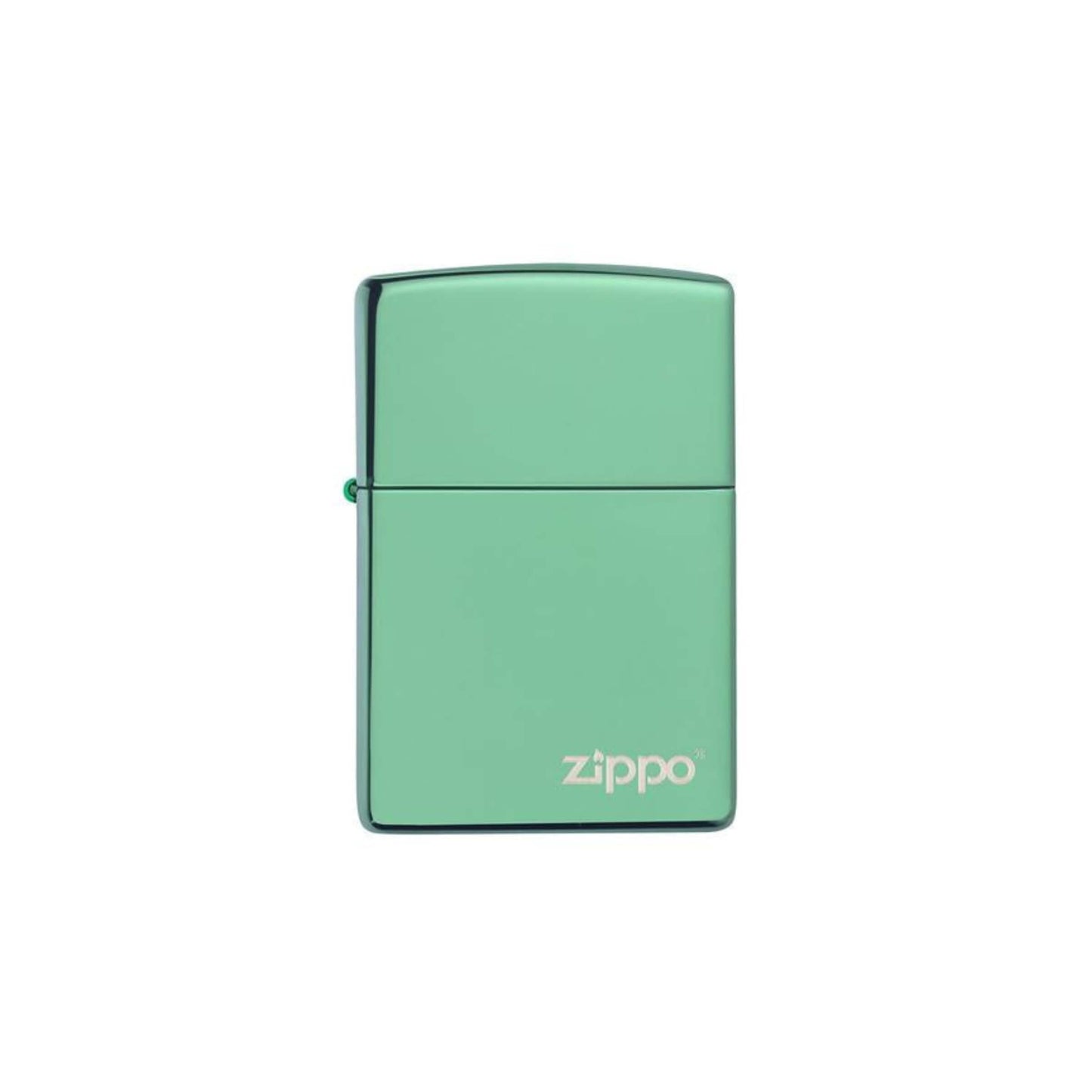 28129ZL ACCENDINO ZIPPO HIGH POLISH GREEN LOGO ZIPPO