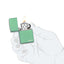 28129ZL ACCENDINO ZIPPO HIGH POLISH GREEN LOGO ZIPPO