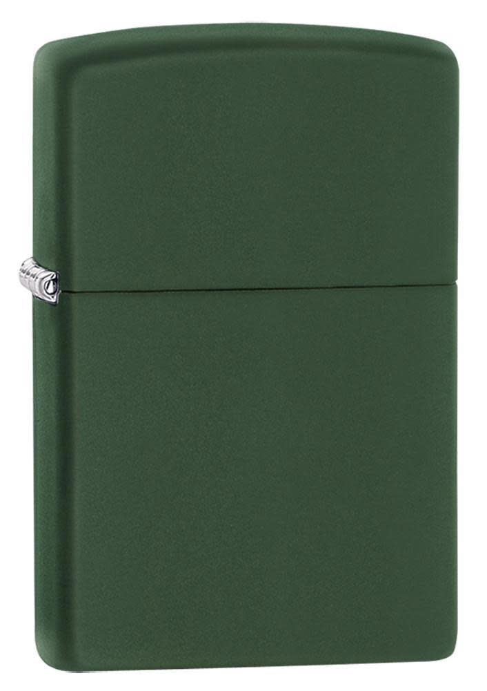 Accendino Zippo 221 Matte Verde in finitura verde opaca