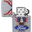 Dettaglio grafica Ford Oval e aquila calva accendino Zippo 49521