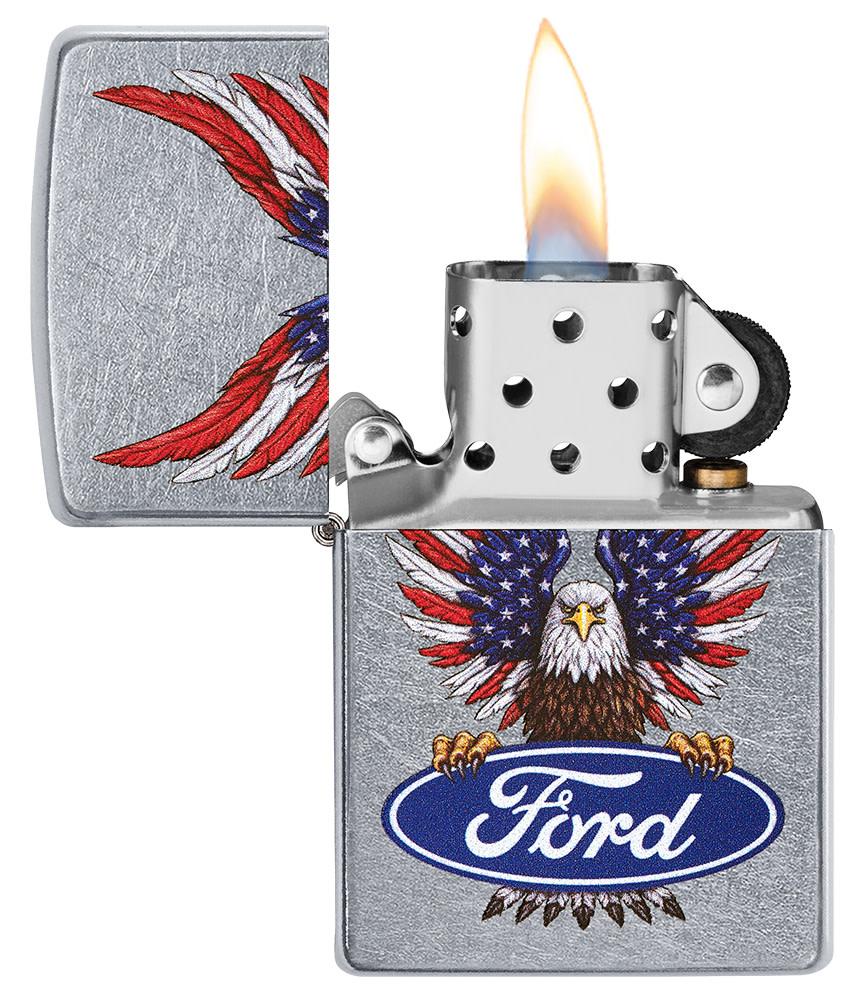 49521 ACCENDINO ZIPPO FORD OVAL DESIGN