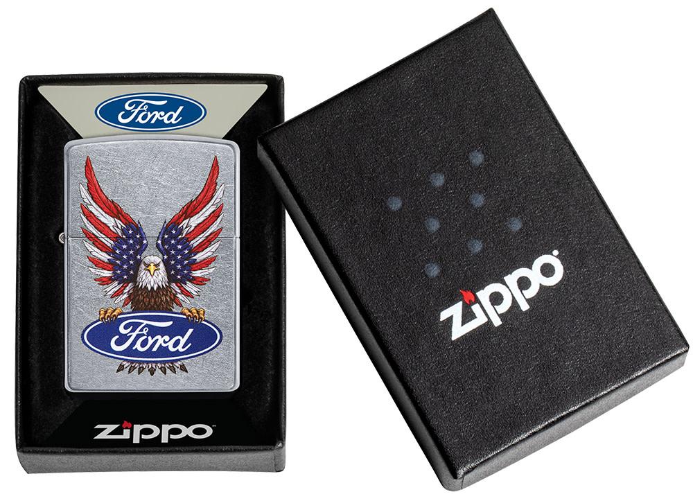 49521 ACCENDINO ZIPPO FORD OVAL DESIGN