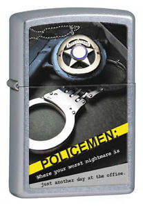 28279 ACCENDINO ZIPPO POLICEMAN