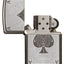 28323 ACCENDINO ZIPPO BLACK ACE