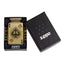 46388 ACCENDINO ZIPPO ACE OF SPADE DESIGN GOLD 360
