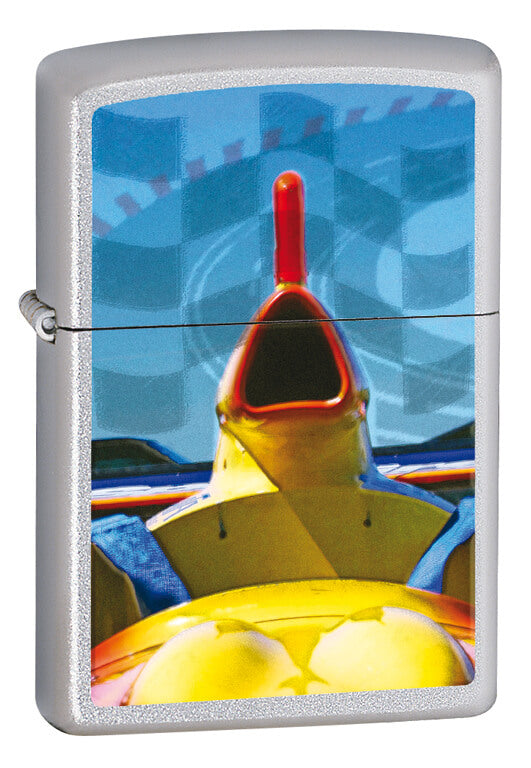Accendino Zippo Racing Car benzina antivento con grafica corsa automobilistica