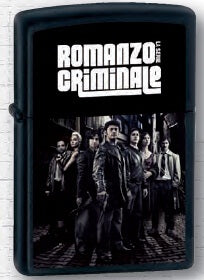 Accendino Zippo Romanzo Criminale 2 benzina antivento con grafica film italiano