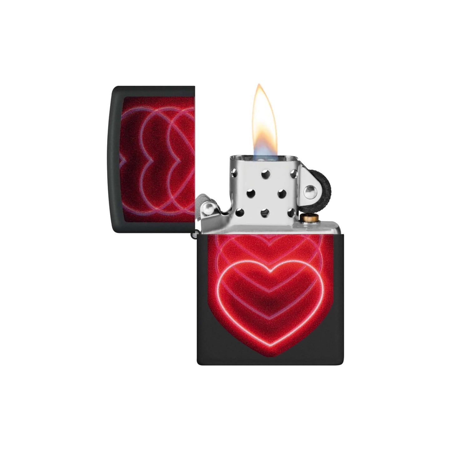 48593 ACCENDINO ZIPPO HEARTS