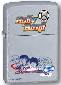 Accendino Zippo Holly e Benji Champions benzina con grafica manga calcio