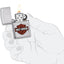 200HD.H252 ACCENDINO ZIPPO HARLEY DAVIDSON BAR & SHIELD COLOR