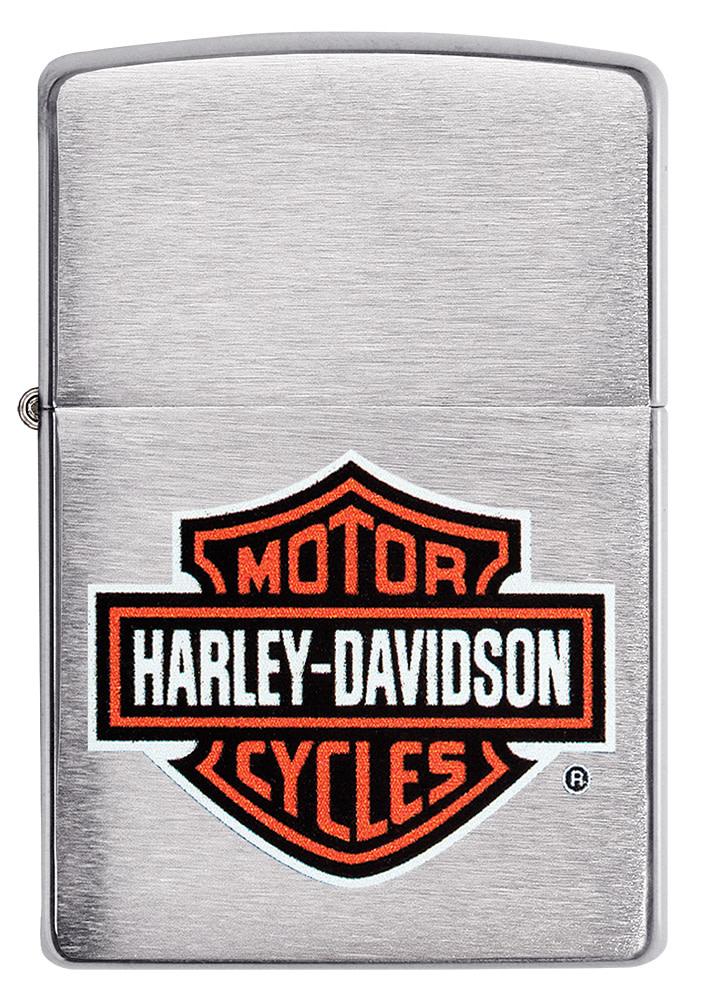 200HD.H252 ACCENDINO ZIPPO HARLEY DAVIDSON BAR & SHIELD COLOR