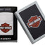 200HD.H252 ACCENDINO ZIPPO HARLEY DAVIDSON BAR & SHIELD COLOR