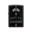 Zippo Harley-Davidson Checkered Flags Accendino Antivento Black Crackle con Grafica Racing - 48558