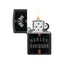 Zippo Harley-Davidson Checkered Flags Accendino Antivento Black Crackle con Grafica Racing - 48558