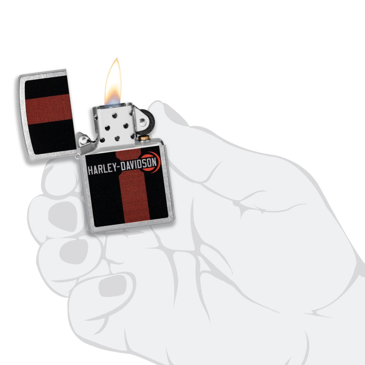 48604 ACCENDINO ZIPPO HARLEY DAVIDSON