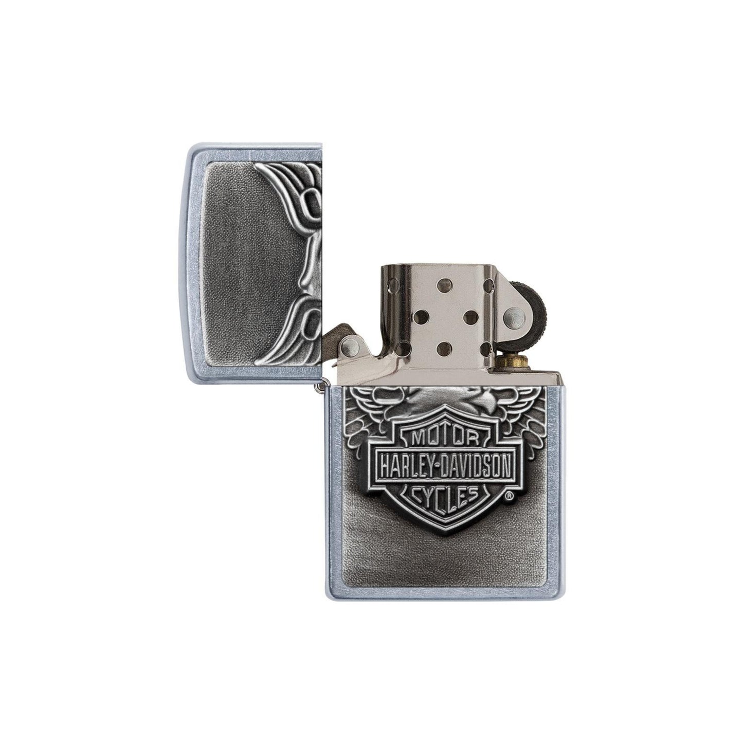 20230 ACCENDINO ZIPPO HARLEY DAVIDSON PLACCA IRON EAGLE