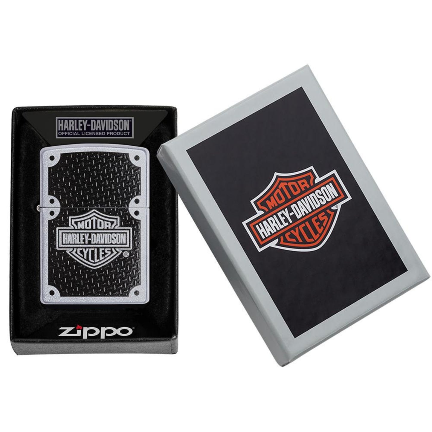 24025 ACCENDINO ZIPPO HARLEY DAVIDSON CARBON FIBER