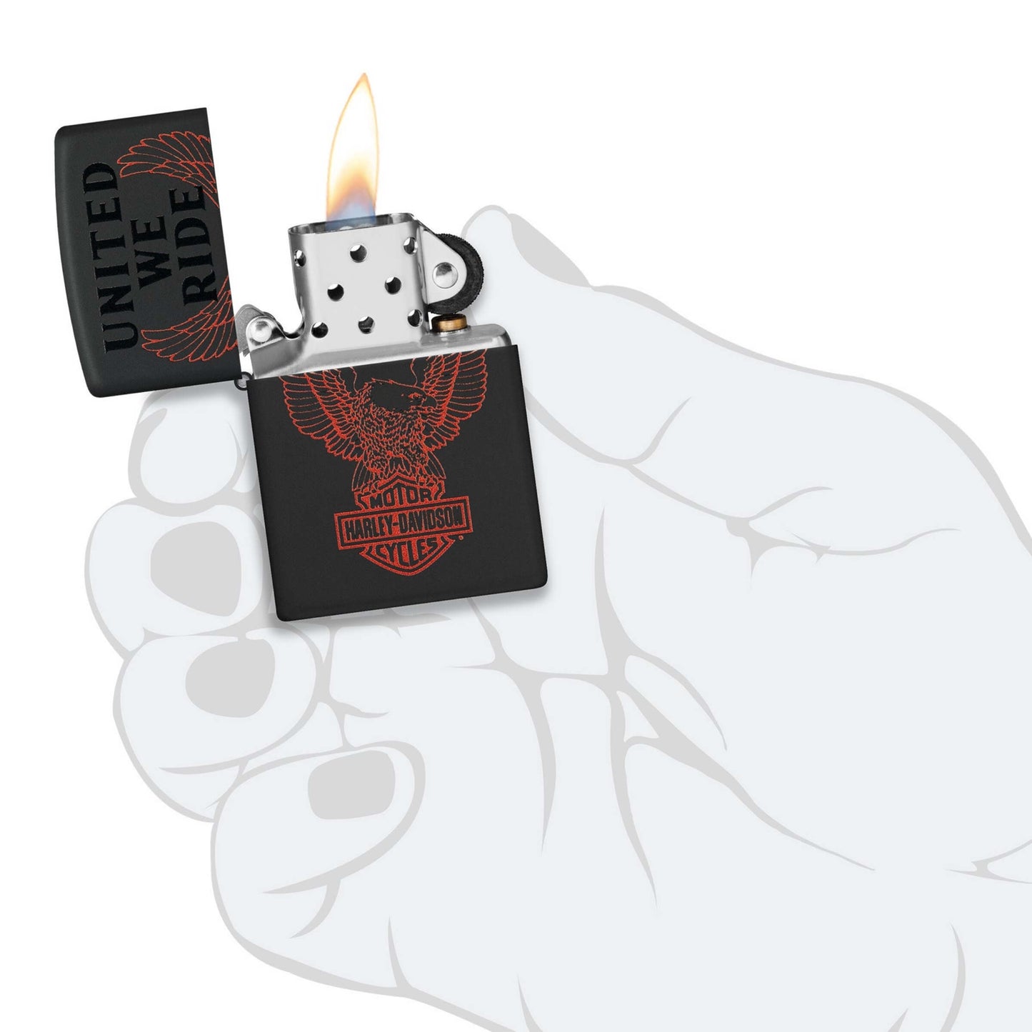 48983 ACCENDINO ZIPPO HARLEY DAVIDSON